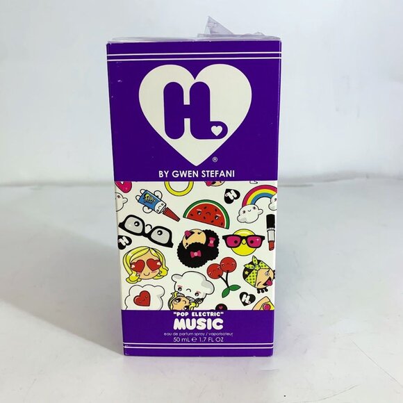 Harajuku Lovers Fragrance by Gwen Stefani Pop Electric Music 50ML 1.7 ML - Picture 1 of 9